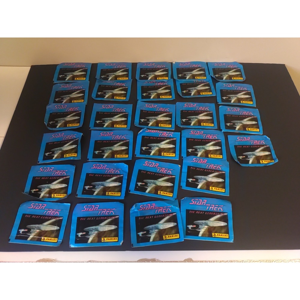 Star Trek The Next Generation‎ Panini Italy 1992 Stickers Sealed Bundle Of 28